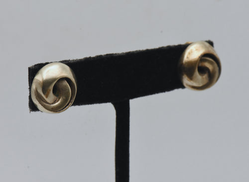Vaubel - Vintage Handmade Vermeil Knot Stud Earrings