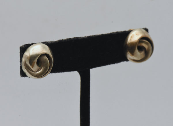 Vaubel - Vintage Handmade Vermeil Knot Stud Earrings
