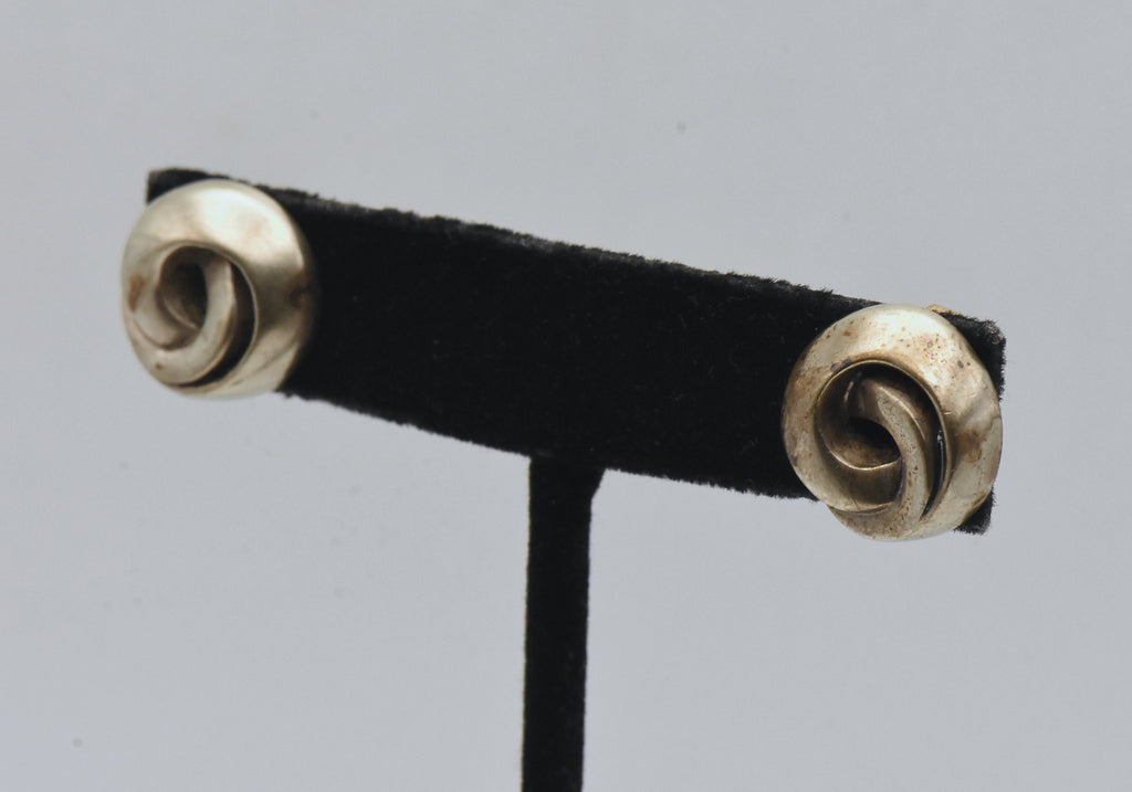 Vaubel - Vintage Handmade Vermeil Knot Stud Earrings