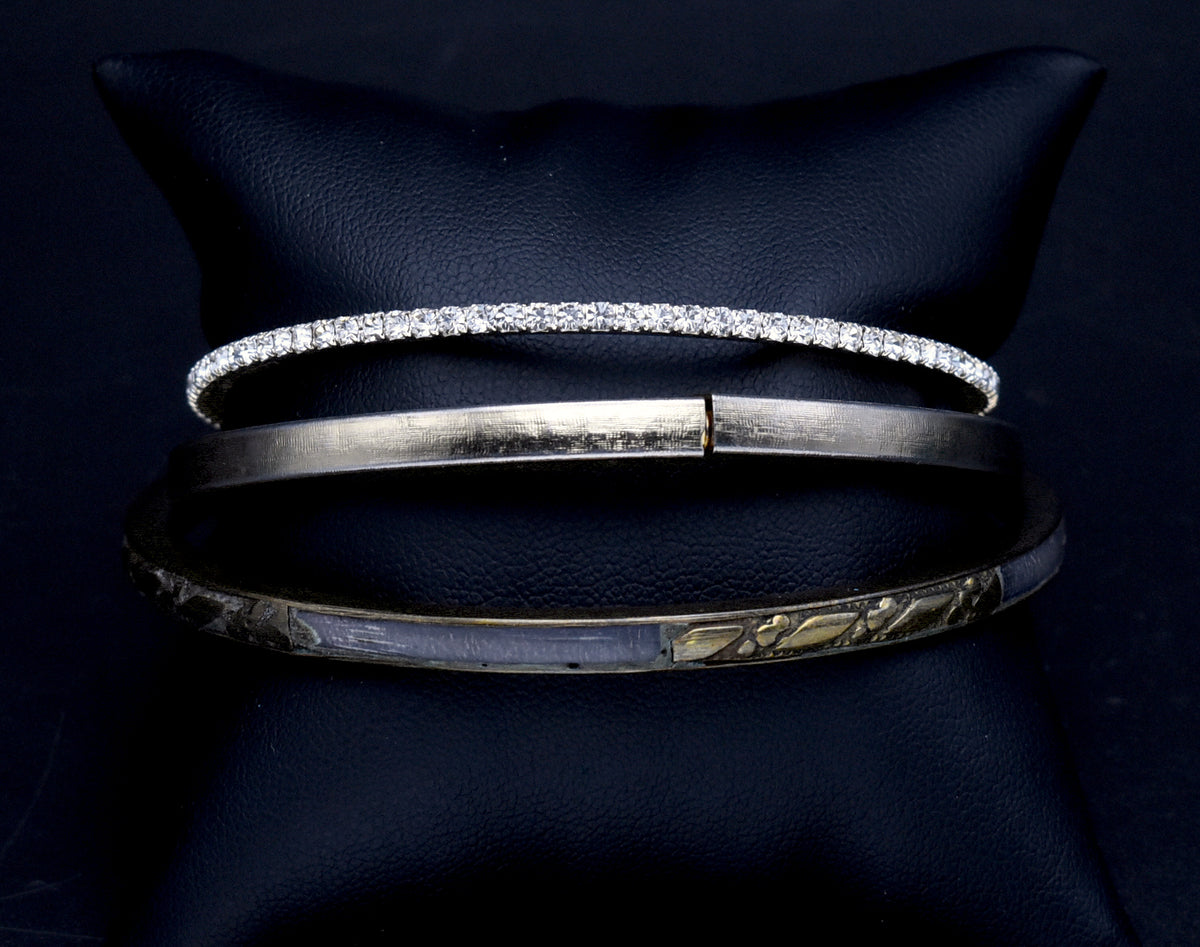 Vintage Variety Set of 3 Bangle Bracelets