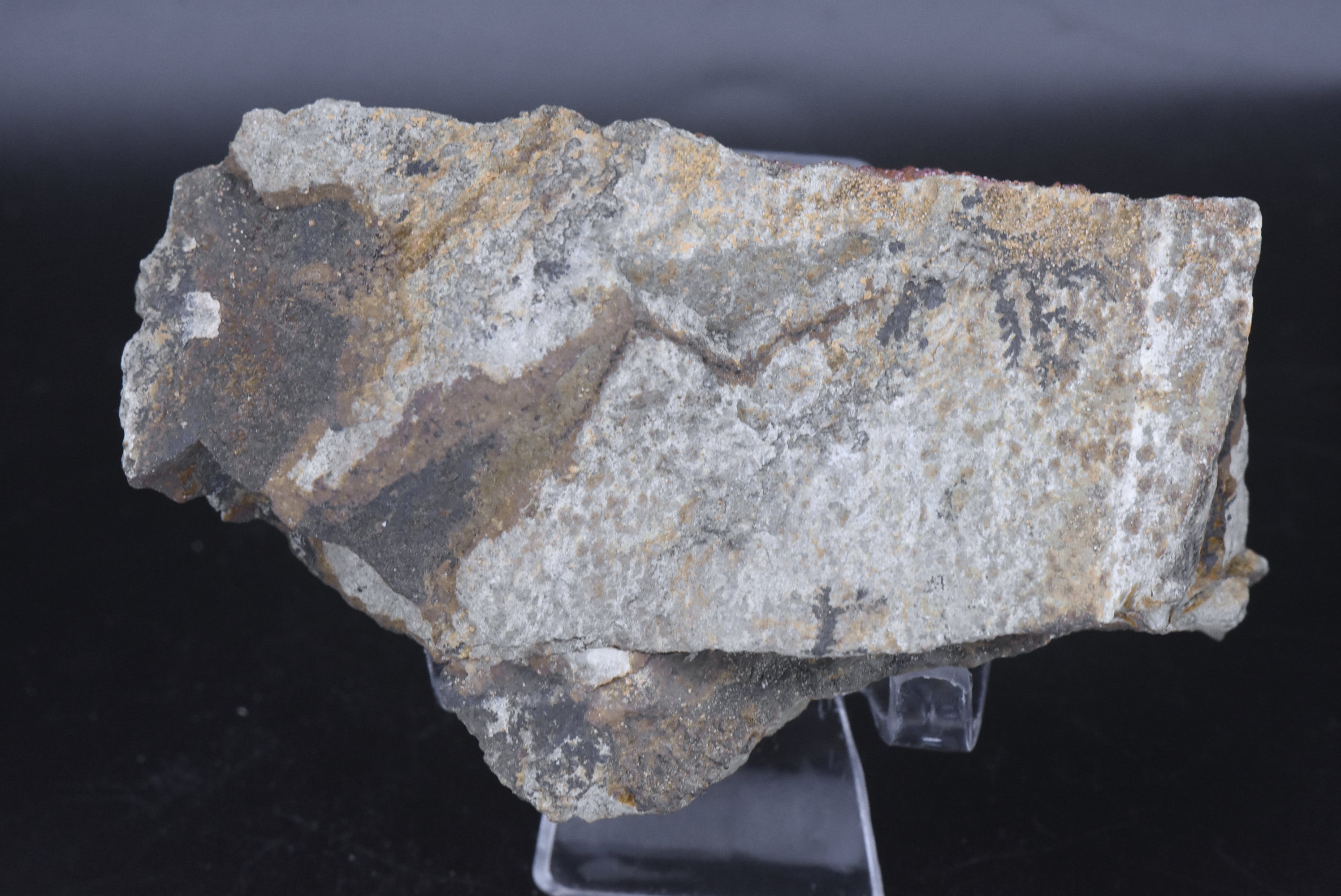 Vanadinite Crystals on Matrix Mineral Specimen - Arizona