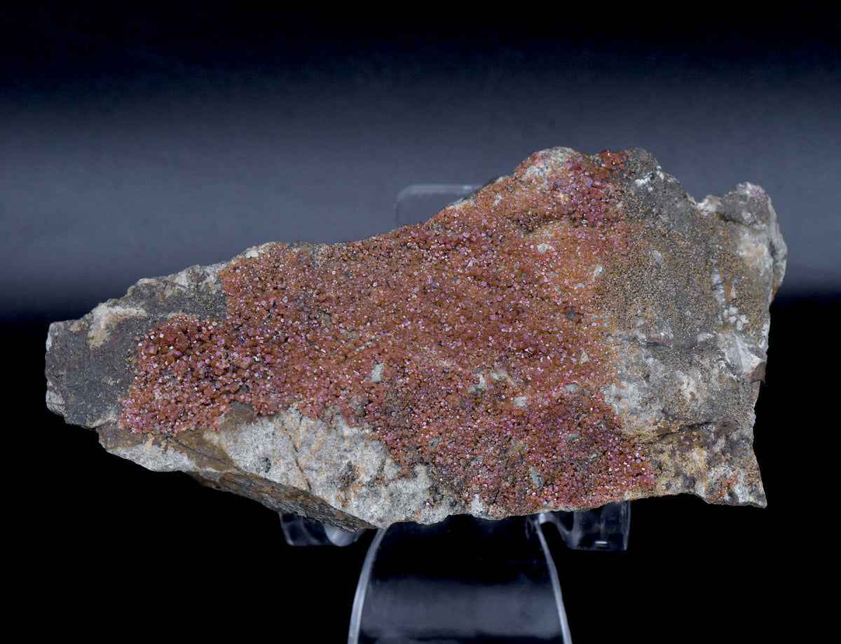 Vanadinite Crystals on Matrix Mineral Specimen - Arizona