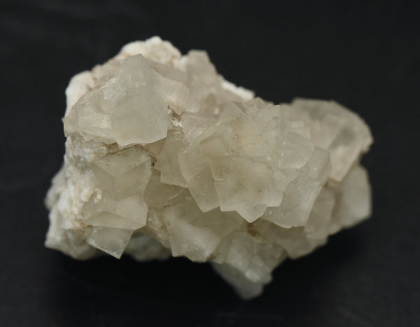 Colorless Fluorite Crystal Cluster on Matrix - Austria