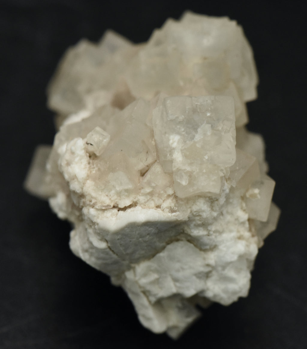 Colorless Fluorite Crystal Cluster on Matrix - Austria