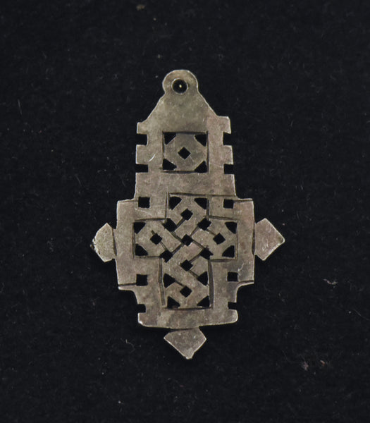 Vintage Handmade Fretwork Pendant