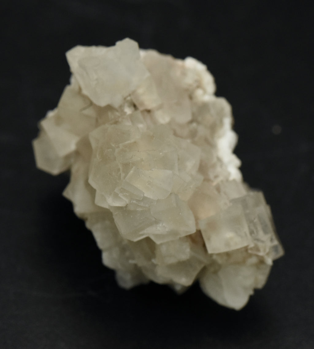 Colorless Fluorite Crystal Cluster on Matrix - Austria