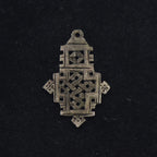 Vintage Handmade Fretwork Pendant