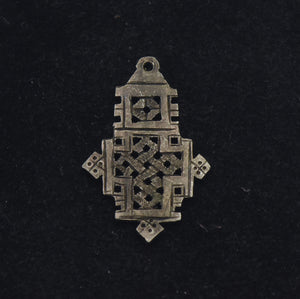 Vintage Handmade Fretwork Pendant