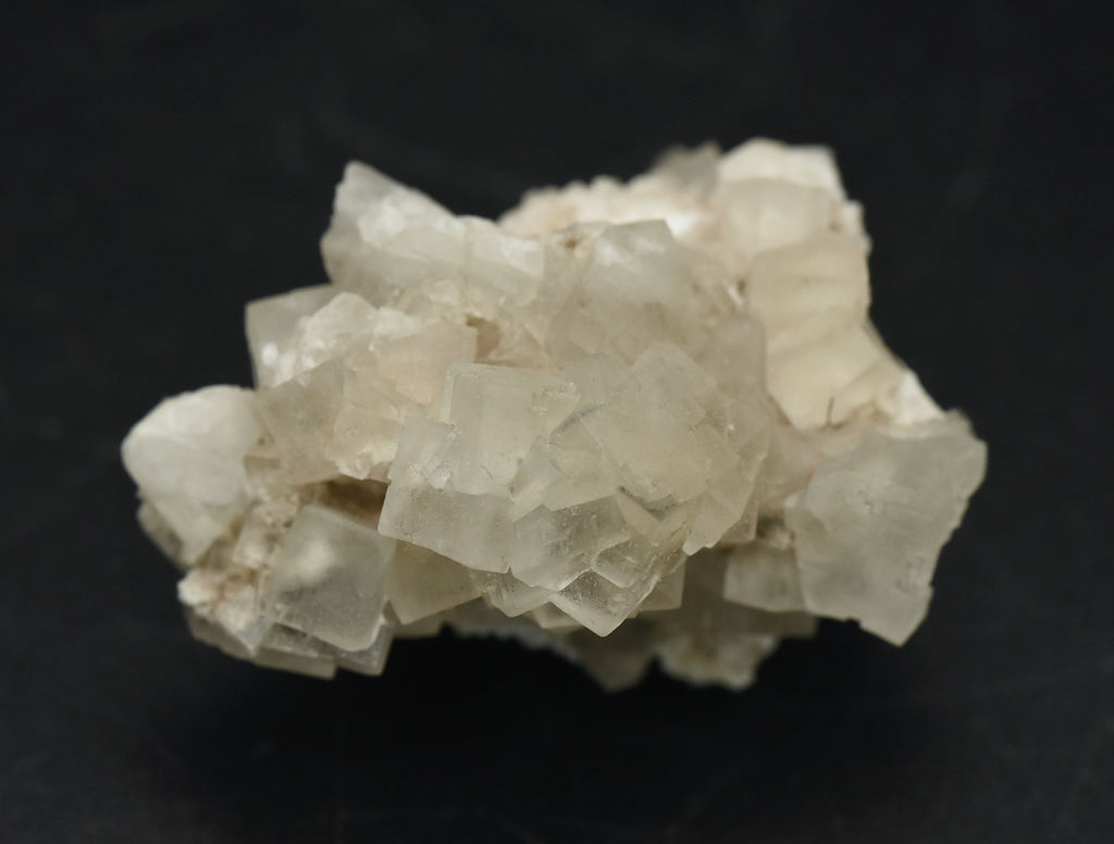 Colorless Fluorite Crystal Cluster on Matrix - Austria