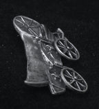 Vintage Sterling Silver Covered Wagon Brooch