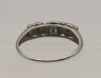 Vintage 14K White Gold Ring - Size 5.75 MISSING STONES