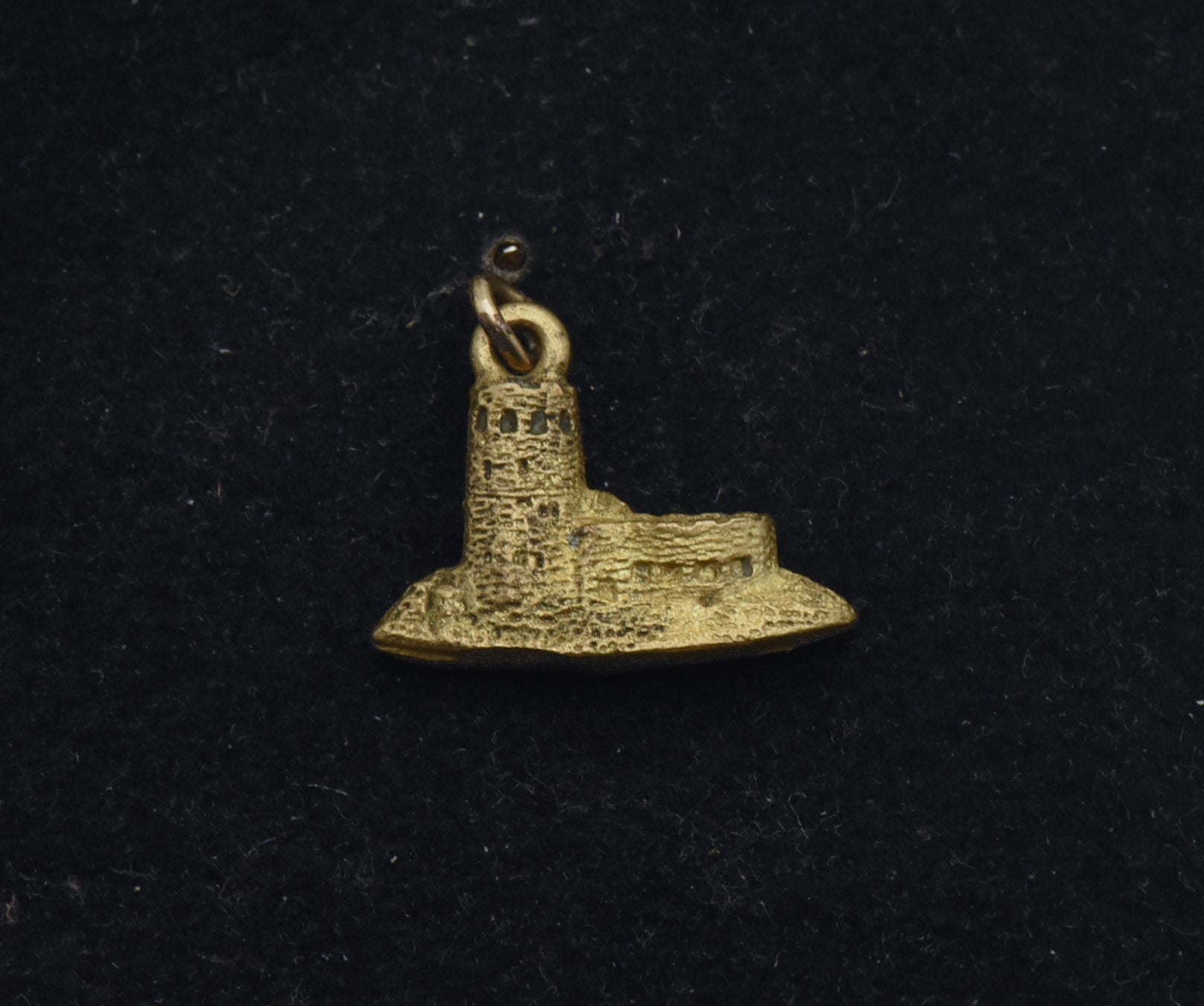 Vintage The Watchtower Grand Canyon Brass Charm