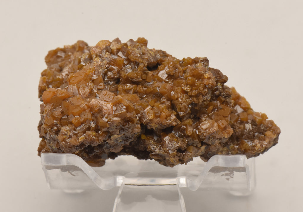 Wulfenite Crystal Cluster Mineral Specimen - Mexico