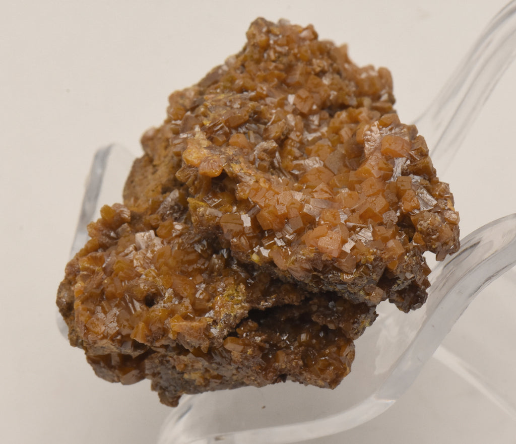 Wulfenite Crystal Cluster Mineral Specimen - Mexico