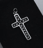 Vintage Sterling Silver Cross Pendant