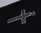 Vintage Sterling Silver Cross Pendant