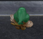 Vintage Handmade Quartz Crystal Gnome Pendant