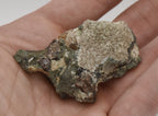 Axinite with Yellow Calcite in Matrix - Pakistan