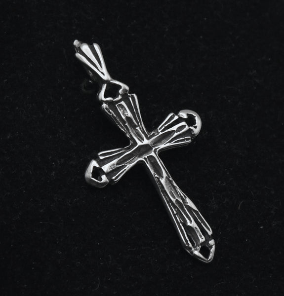 Vintage Sterling Silver Cross Pendant