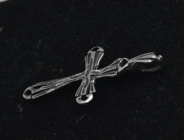 Vintage Sterling Silver Cross Pendant