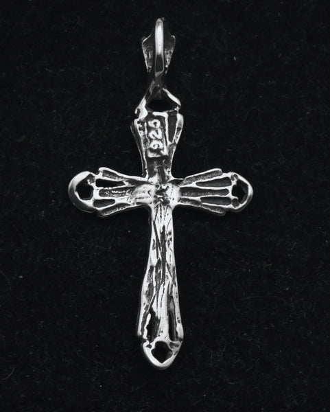 Vintage Sterling Silver Cross Pendant