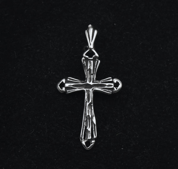 Vintage Sterling Silver Cross Pendant