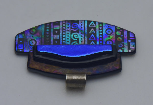 Vintage Dichroic Glass Modern Design Pendant