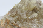 Yellow and Gray Barite Crystal Cluster Mineral Specimen