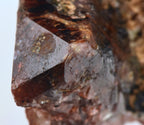 Unusual Red Zircon Bent Crystal Mineral Specimen