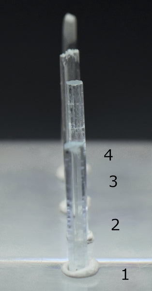 Aquamarine Crystal Mineral Specimen - Pakistan