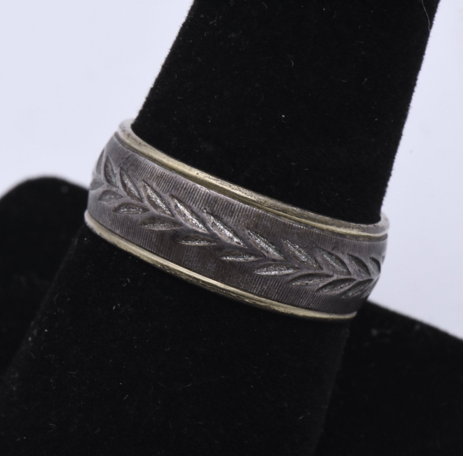Vargas - Vintage 10K Gold Filled and Sterling Band - Size 8.5