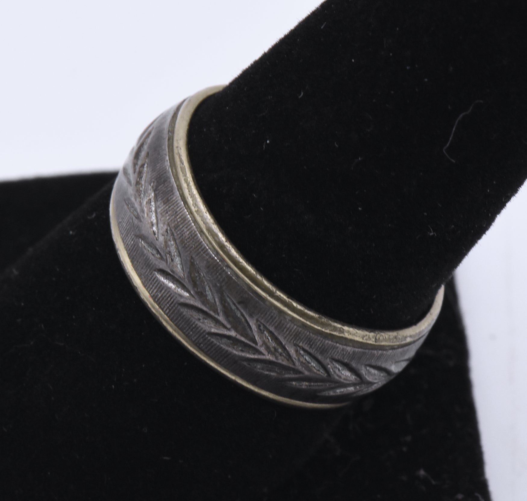 Vargas - Vintage 10K Gold Filled and Sterling Band - Size 8.5