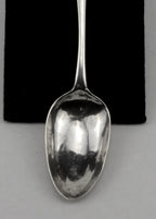 Antique John Vernon 18th Century American Silver Handmade Spoon