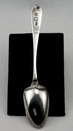 Antique John Vernon 18th Century American Silver Handmade Spoon