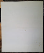 Keith Haring - "Untitled (for Cy Twombly), April 1988" Vintage Unframed Poster