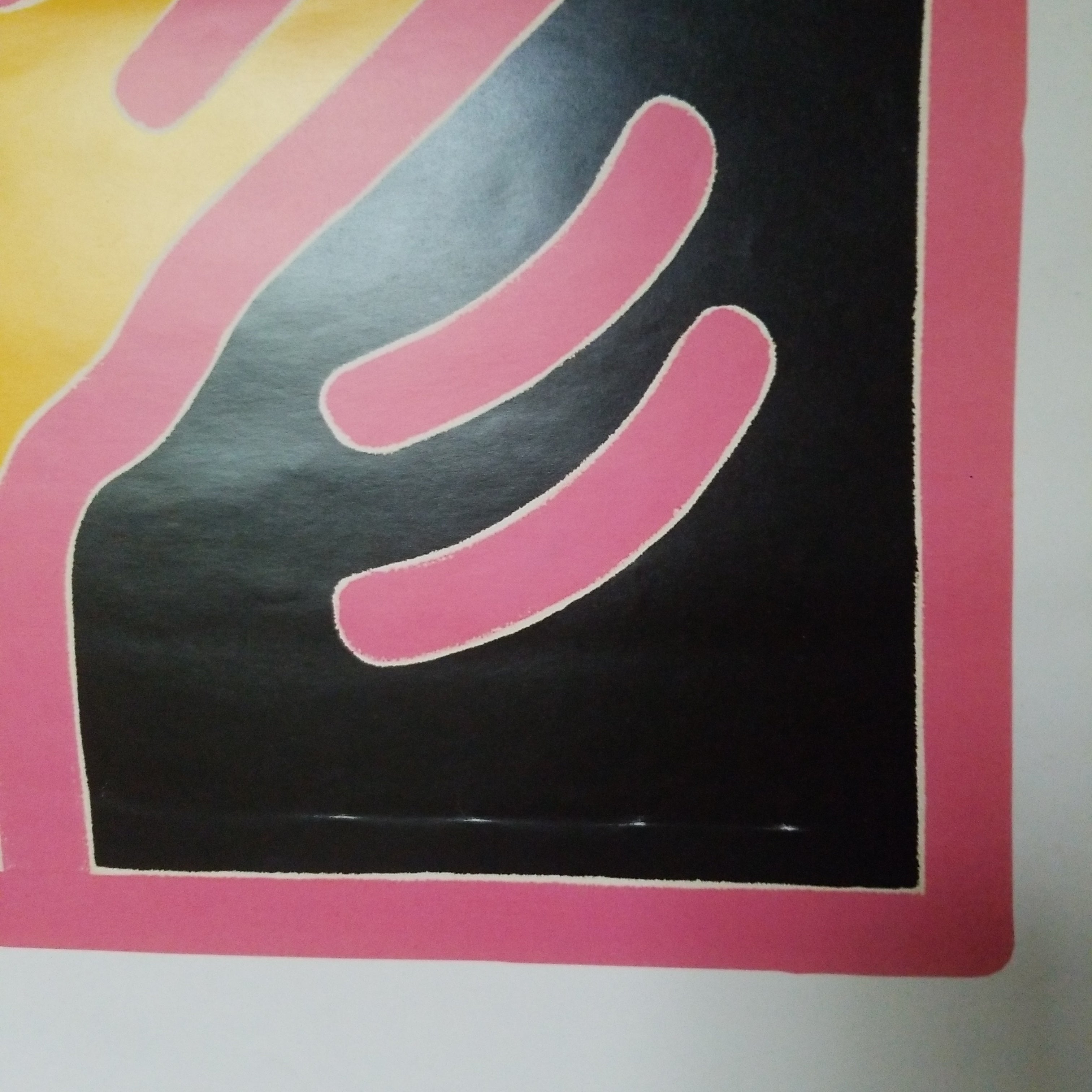 Keith Haring - "Untitled (for Cy Twombly), April 1988" Vintage Unframed Poster