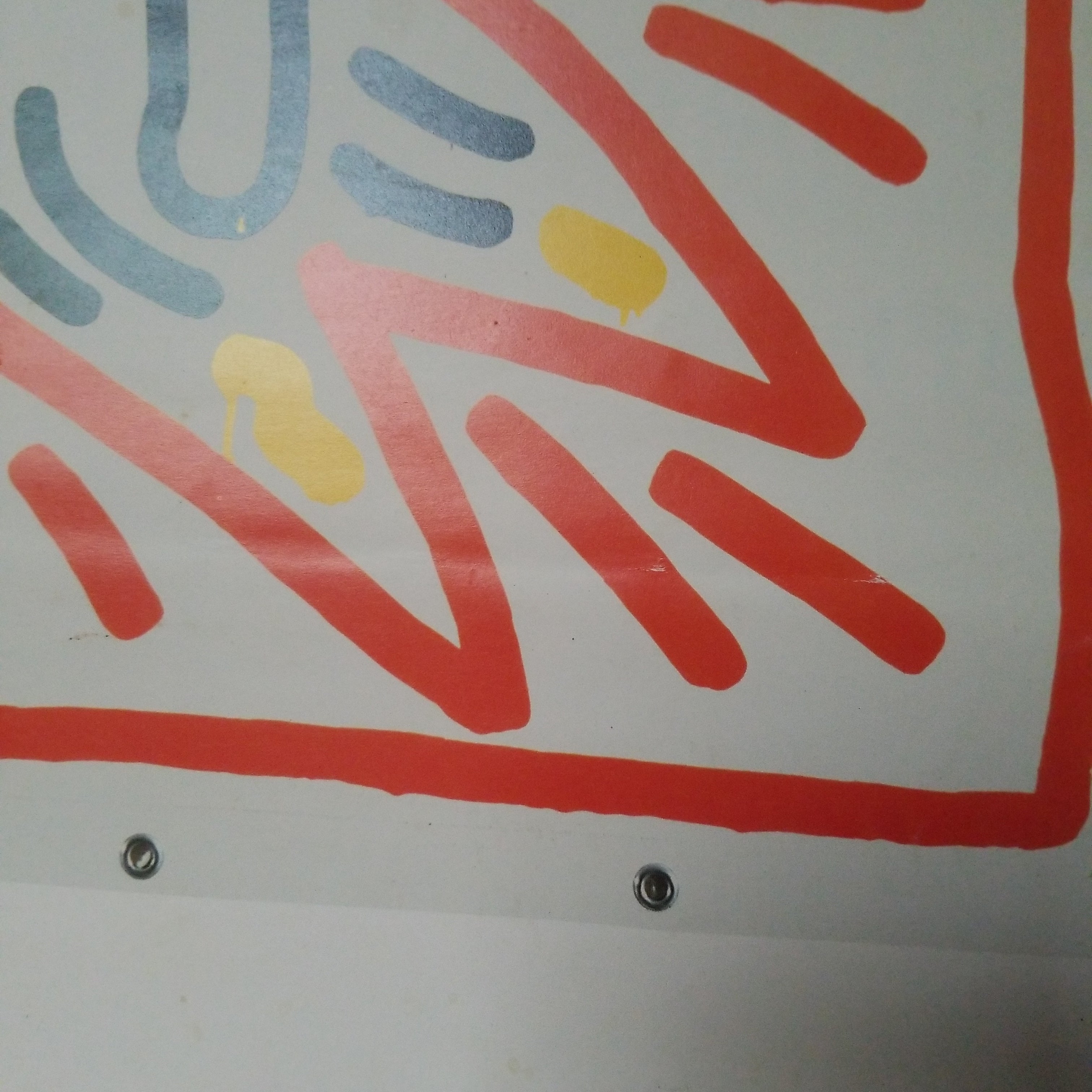 Keith Haring - "Untitled, November 1983" Vintage Unframed Poster