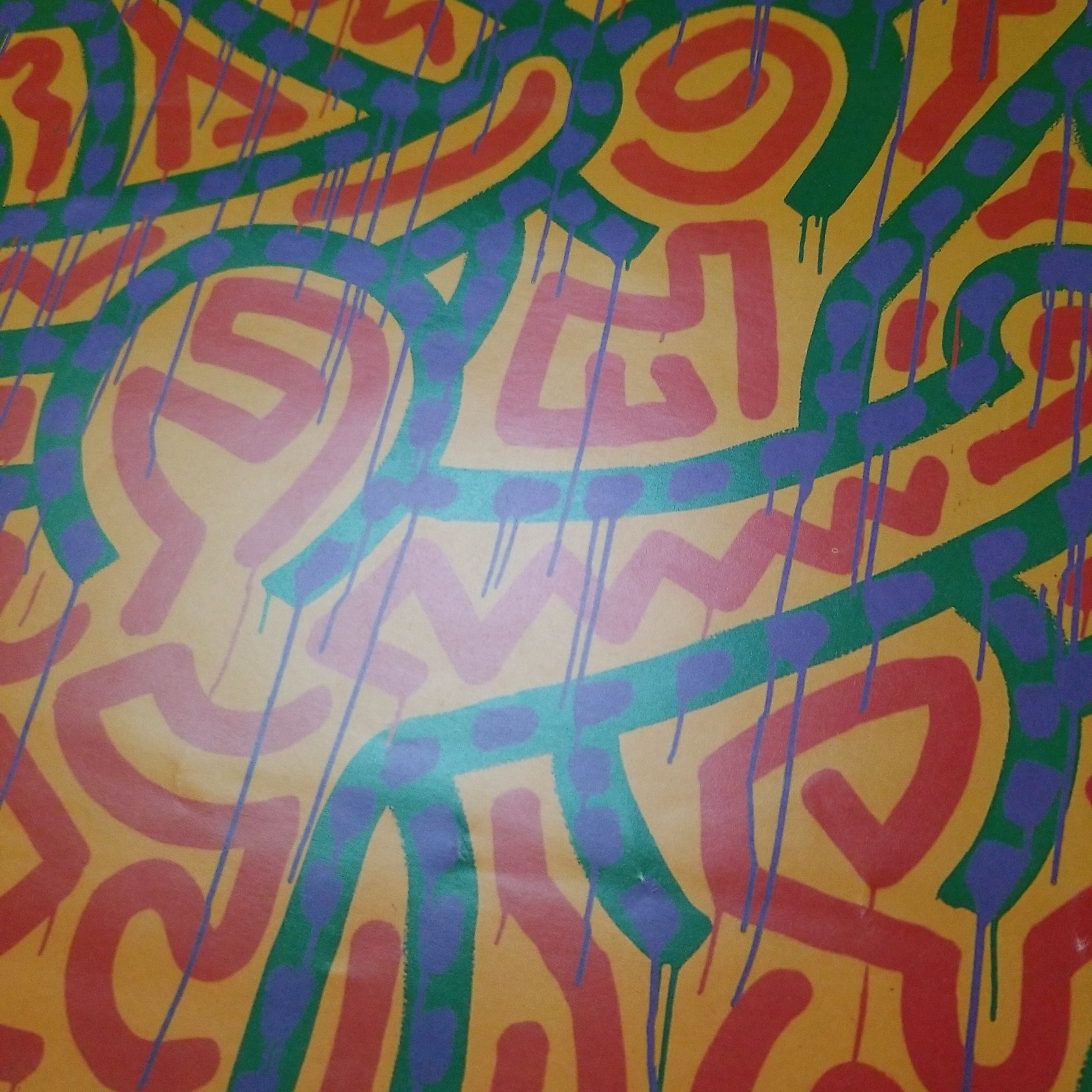 Keith Haring - "Untitled, 1989" Vintage Unframed Poster