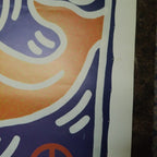 Keith Haring - "Untitled, October 20, 1985" Vintage Unframed Poster