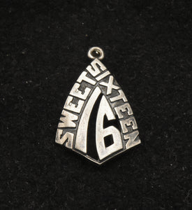 Beau - Vintage Sterling Silver "Sweet 16" Charm