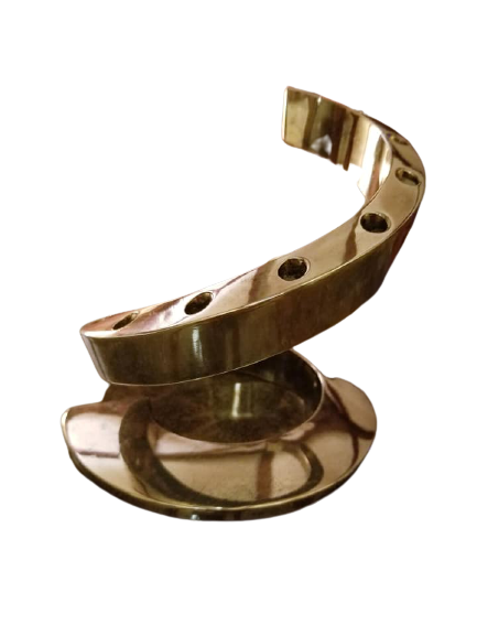 Dansk - Silver Plated Spiral 12 Candle Holder