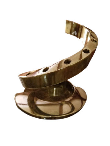 Dansk - Silver Plated Spiral 12 Candle Holder
