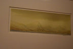 Sergei Meitov - Original Minimalist Watercolor Mountainscape