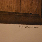 Reinhold Ljungrengren - #1 of 250 Original Lithograph