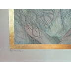 Guillaume Azoulay - "Motherhood" Figurative Line Lithograph #72/99