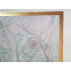 Guillaume Azoulay - "Motherhood" Figurative Line Lithograph #72/99