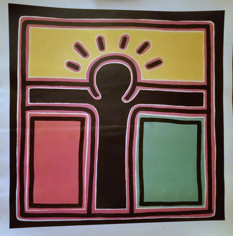 Keith Haring - "Untitled, 1988" Vintage Unframed Poster