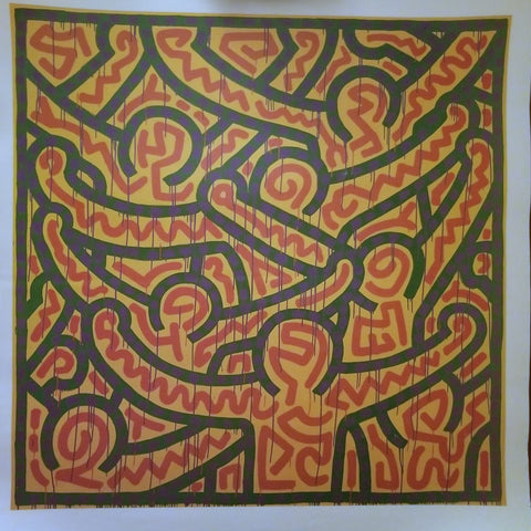 Keith Haring - "Untitled, 1989" Vintage Unframed Poster