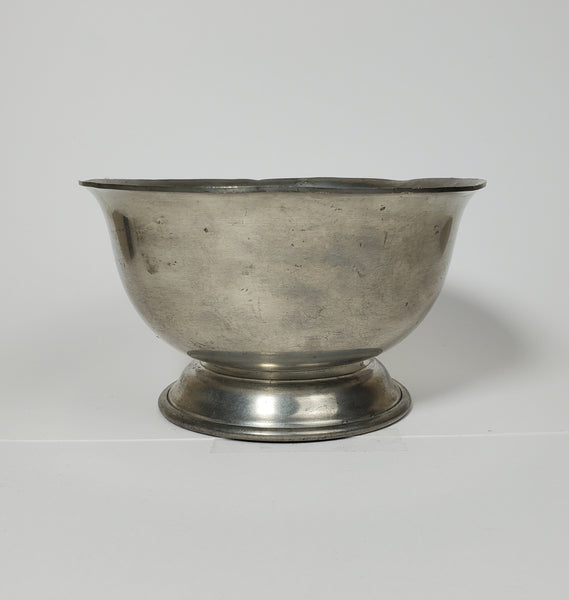 Woodbury Pewterers - Pewter Footed Bowl