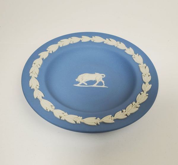 Wedgwood - Vintage Taurus Zodiac Jasperware Plate